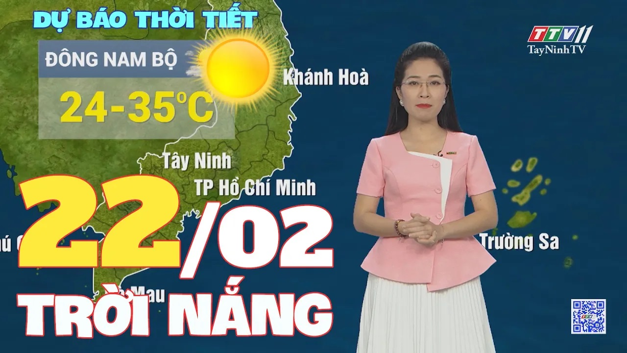 Bản tin thời tiết 22-02-2024 | TayNinhTVEnt